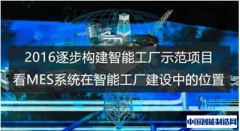 2016构建智能工厂示范项目，看MES系统在智能工厂